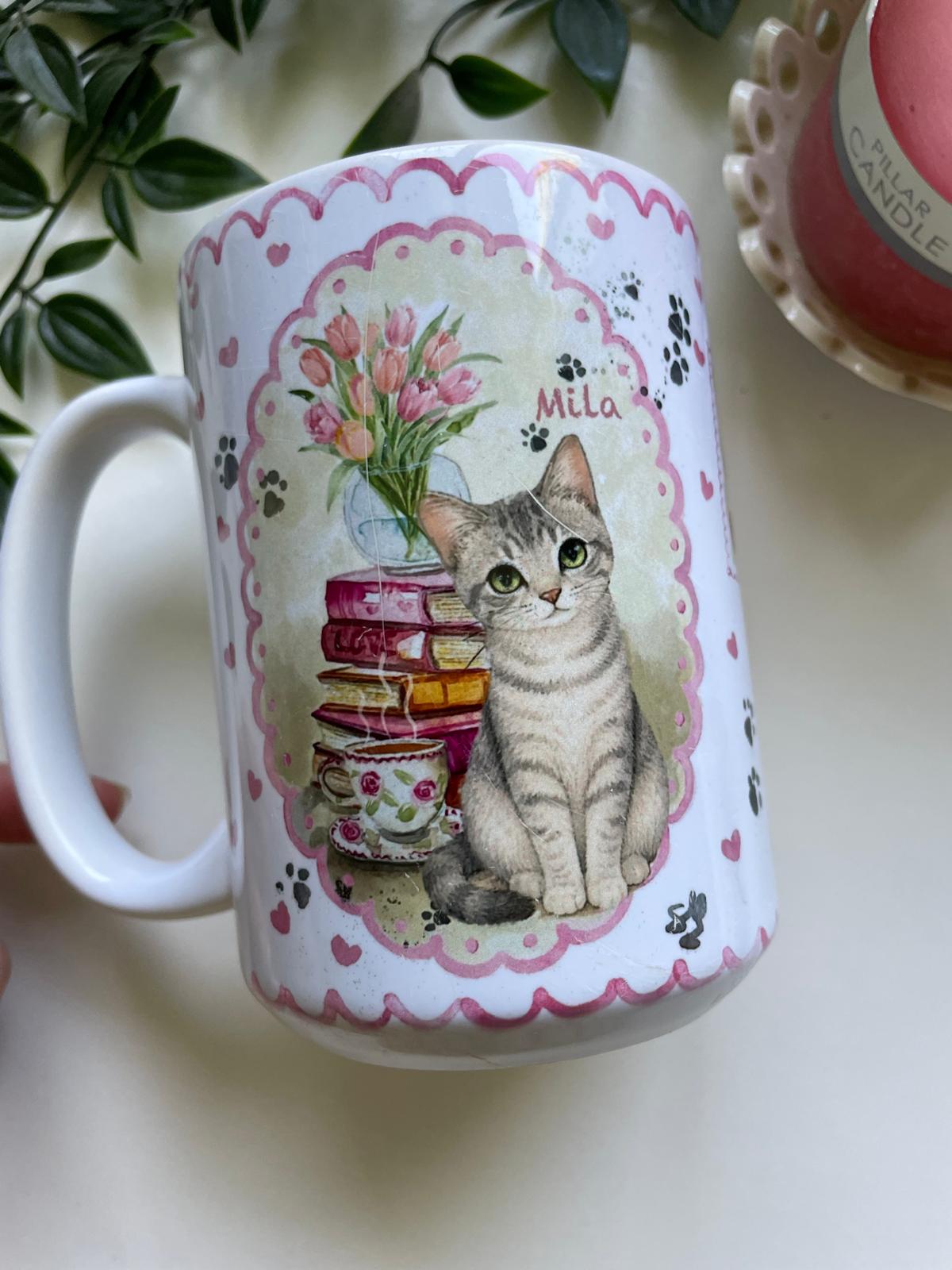 Tasse " Tea Books" à personnaliser