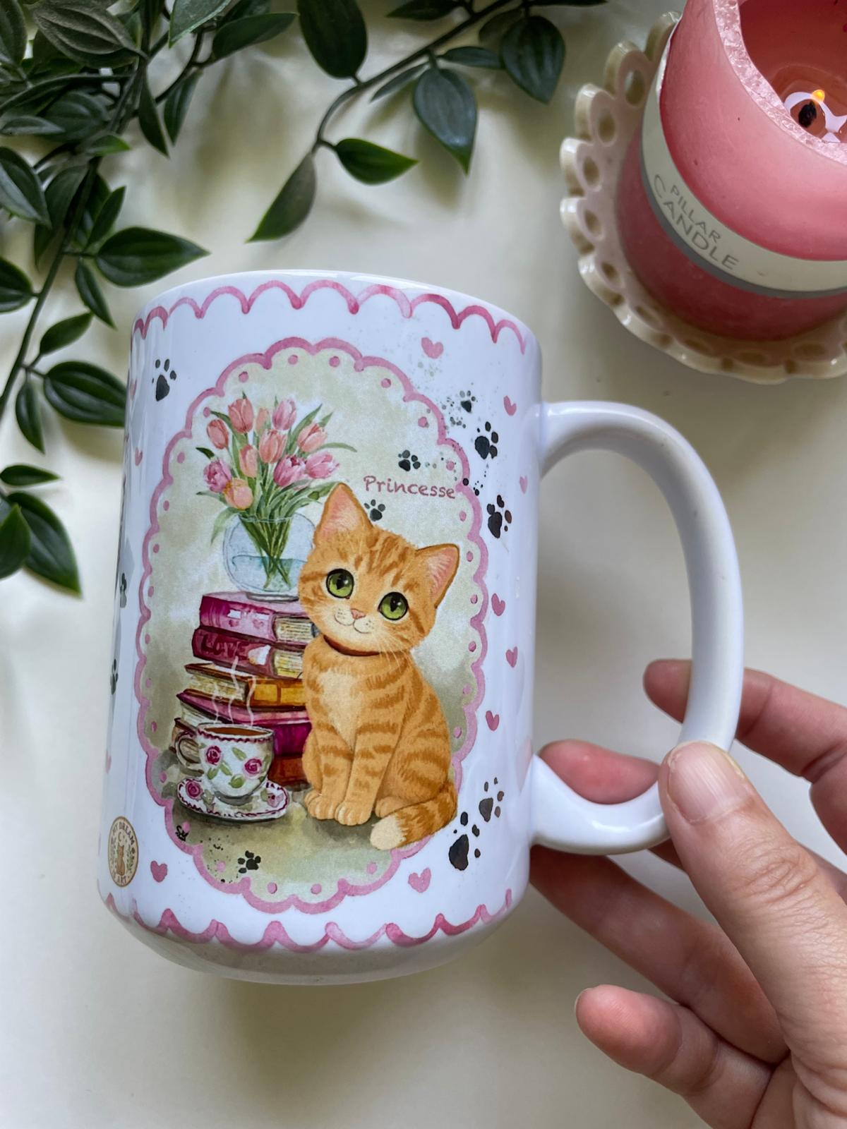 Tasse " Tea Books" à personnaliser